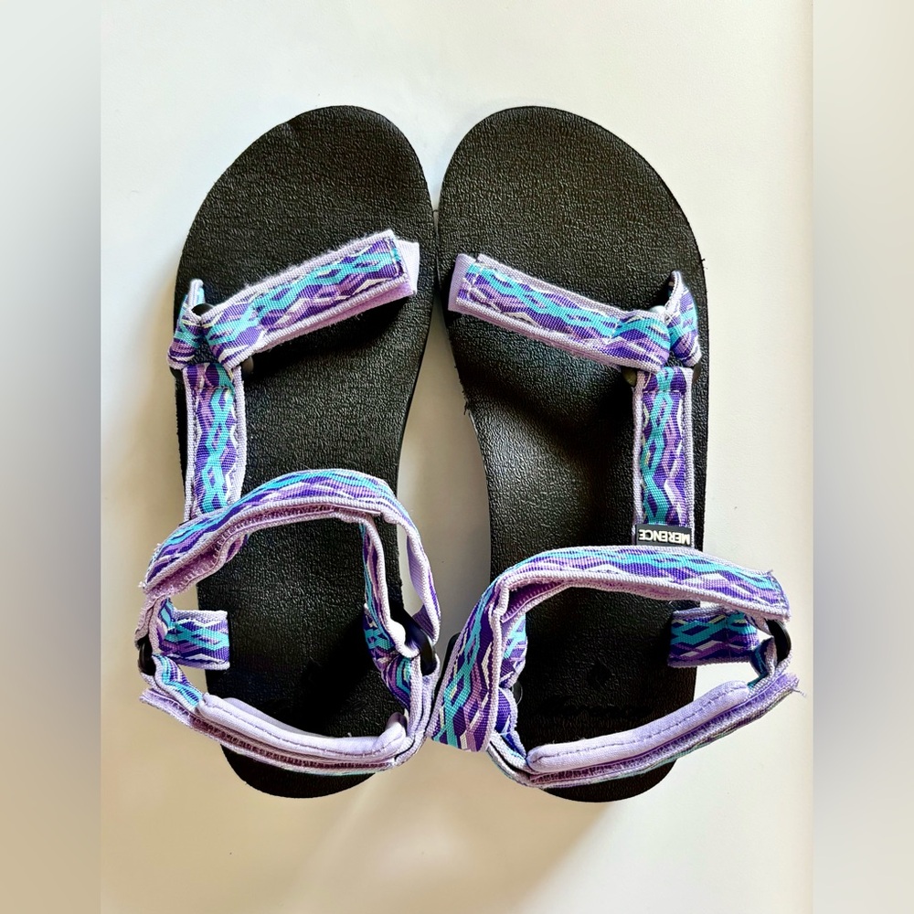 Merence Colorful Patterned Women's Sandals